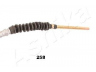 ASHIKA 131-02-258 trosas, stovėjimo stabdys 
 Stabdžių sistema -> Valdymo svirtys/trosai
4642035490