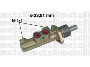 METELLI 05-0411 pagrindinis cilindras, stabdžiai 
 Stabdžių sistema -> Pagrindinis stabdžių cilindras
4601.K2, 9463378480, 9463378480