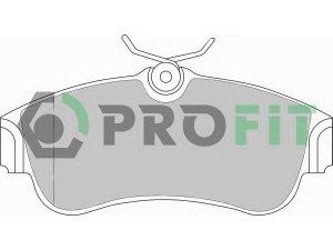 PROFIT 5000-0604 stabdžių trinkelių rinkinys, diskinis stabdys 
 Techninės priežiūros dalys -> Papildomas remontas
410602F025, 410604M525, 410604M526
