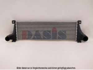 AKS DASIS 407180N tarpinis suslėgto oro aušintuvas, kompresorius 
 Variklis -> Oro tiekimas -> Įkrovos agregatas (turbo/superįkrova) -> Tarpinis suslėgto oro aušintuvas
1403286, 15808213, 93822683