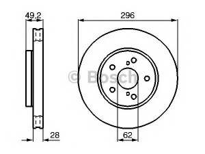 BOSCH 0 986 478 968 stabdžių diskas 
 Dviratė transporto priemonės -> Stabdžių sistema -> Stabdžių diskai / priedai
43512 28180, 43512 28181, 43512 33100