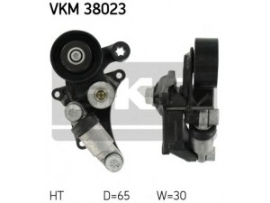 SKF VKM 38023 įtempiklio skriemulys, V formos rumbuotas diržas 
 Diržinė pavara -> V formos rumbuotas diržas/komplektas -> Įtempiklio skriemulys
611 200 06 70, 646 200 00 70, 646 200 04 70