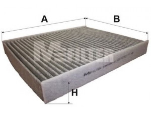 MFILTER K 9094C-2 filtras, salono oras 
 Techninės priežiūros dalys -> Techninės priežiūros intervalai
64 11 9 163 329, 64 11 9 272 642