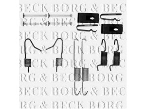 BORG & BECK BBK6167 priedų komplektas, diskinių stabdžių trinkelės 
 Stabdžių sistema -> Diskinis stabdys -> Stabdžių dalys/priedai