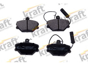 KRAFT AUTOMOTIVE 6003190 stabdžių trinkelių rinkinys, diskinis stabdys 
 Techninės priežiūros dalys -> Papildomas remontas
5888781, 063576, 655799999