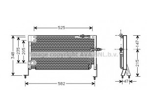 AVA QUALITY COOLING MZ5142 kondensatorius, oro kondicionierius 
 Oro kondicionavimas -> Kondensatorius