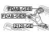 FEBEST FDAB-GES valdymo svirties/išilginių svirčių įvorė
1311416, 1522081, C2S46699