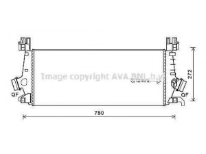 AVA QUALITY COOLING OL4648 tarpinis suslėgto oro aušintuvas, kompresorius 
 Variklis -> Oro tiekimas -> Įkrovos agregatas (turbo/superįkrova) -> Tarpinis suslėgto oro aušintuvas
1302259, 13393988