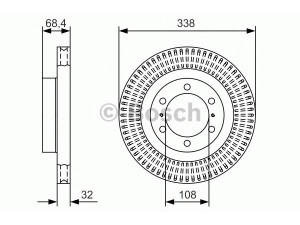 BOSCH 0 986 479 A65 stabdžių diskas 
 Dviratė transporto priemonės -> Stabdžių sistema -> Stabdžių diskai / priedai
43512 60190, 43512 60191, 4351260191