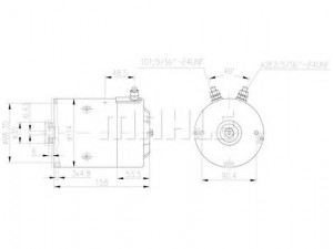 MAHLE ORIGINAL MM 33 elektrovariklis