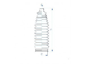 SPIDAN 84181 gofruotoji membrana, vairavimas 
 Vairavimas -> Gofruotoji membrana/sandarinimai
45535-52060