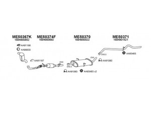VENEPORTE 500247 išmetimo sistema 
 Išmetimo sistema -> Išmetimo sistema, visa