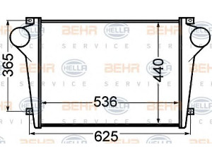 HELLA 8ML 376 776-741 tarpinis suslėgto oro aušintuvas, kompresorius 
 Variklis -> Oro tiekimas -> Įkrovos agregatas (turbo/superįkrova) -> Tarpinis suslėgto oro aušintuvas
9842 5621
