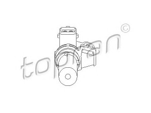 TOPRAN 302 644 RPM jutiklis, variklio valdymas 
 Elektros įranga -> Jutikliai
1 131 913, 1 323 872, 1 385 381