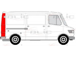 BLIC 6504-03-3545706P stogo statramstis 
 Kėbulas -> Keleivių kabina -> Stogo/durų ramsčiai/rėmai