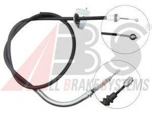 A.B.S. K16907 trosas, stovėjimo stabdys 
 Stabdžių sistema -> Valdymo svirtys/trosai
34 40 6 769 955