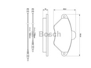 BOSCH 0 986 424 278 stabdžių trinkelių rinkinys, diskinis stabdys 
 Techninės priežiūros dalys -> Papildomas remontas
4251 13, 4251 57, 95 667 787, 4251 13