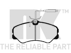 NK 229954 stabdžių trinkelių rinkinys, diskinis stabdys 
 Techninės priežiūros dalys -> Papildomas remontas
09938205, 95615159, 95640895, 95667765