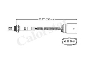 CALORSTAT by Vernet LS140173 lambda jutiklis 
 Variklis -> Variklio elektra
98VW9F472AA, 030906265BS, 030906265BT