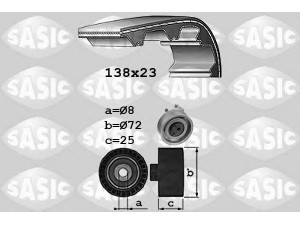 SASIC 1756060 paskirstymo diržo komplektas 
 Techninės priežiūros dalys -> Papildomas remontas
06A198119, 06A198119, 06A198119