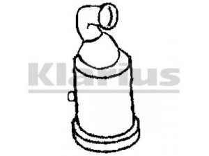 KLARIUS 322137 katalizatoriaus keitiklis 
 Išmetimo sistema -> Katalizatoriaus keitiklis
1731QH, 1731QH, 1731QH