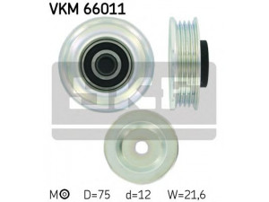 SKF VKM 66011 įtempiklio skriemulys, V formos rumbuotas diržas 
 Diržinė pavara -> V formos rumbuotas diržas/komplektas -> Įtempiklio skriemulys
49160-50G20, 49160-60B20