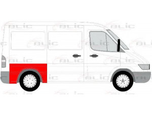 BLIC 6504-01-3546532P sparnas 
 Kėbulas -> Transporto priemonės galas -> Sparnas/montavimo dalys