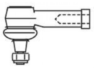 FRAP 1401 skersinės vairo trauklės galas 
 Vairavimas -> Vairo mechanizmo sujungimai
1447222, 1571221, 5021410, 6081391