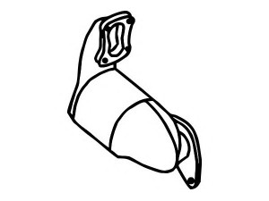 FENNO P519DCAT katalizatoriaus keitiklis 
 Išmetimo sistema -> Katalizatoriaus keitiklis