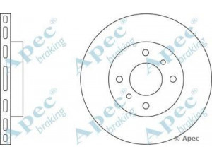 APEC braking DSK2039 stabdžių diskas 
 Dviratė transporto priemonės -> Stabdžių sistema -> Stabdžių diskai / priedai
402062F500, 402062F501, 4020655F01