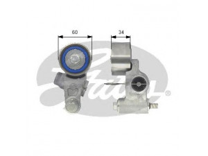 GATES T43137 įtempiklio skriemulys, paskirstymo diržas
13033AA000, 13033AA001, 13033AA002