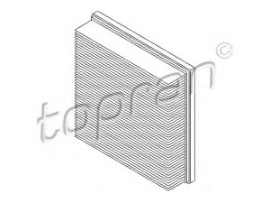 TOPRAN 400 323 oro filtras 
 Techninės priežiūros dalys -> Techninės priežiūros intervalai
602 094 04 04