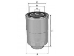 UNIFLUX FILTERS XN371 kuro filtras 
 Techninės priežiūros dalys -> Papildomas remontas
16901-RJL-E01, 16901-RMA-E00