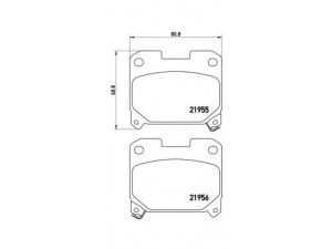 BREMBO P 83 091 stabdžių trinkelių rinkinys, diskinis stabdys 
 Techninės priežiūros dalys -> Papildomas remontas
0446614040, 0446620050, 0449220110