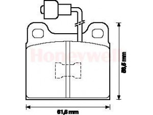 BENDIX 571254B stabdžių trinkelių rinkinys, diskinis stabdys 
 Techninės priežiūros dalys -> Papildomas remontas
424895, 425060, 4789100