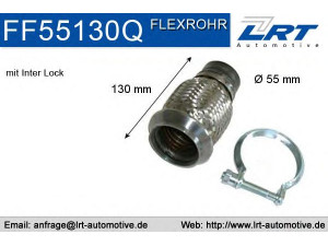 LRT FF55130Q remonto vamzdis, katalizatorius 
 Išmetimo sistema -> Išmetimo vamzdžiai
1705EC, 1705FX, 1705HY, 1705JF
