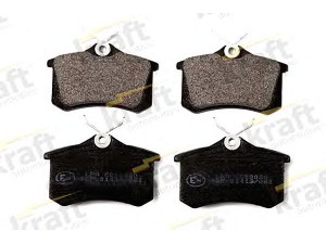 KRAFT AUTOMOTIVE 6010020 stabdžių trinkelių rinkinys, diskinis stabdys 
 Techninės priežiūros dalys -> Papildomas remontas
1H0698451, 1H0698451E, 1H0698451F