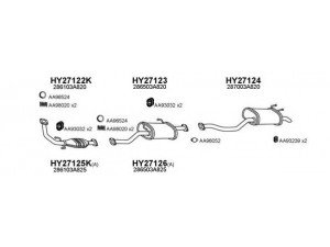 VENEPORTE 270045 išmetimo sistema 
 Išmetimo sistema -> Išmetimo sistema, visa