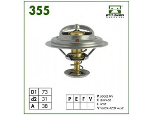 MTE-THOMSON 355.88 termostatas, aušinimo skystis 
 Aušinimo sistema -> Termostatas/tarpiklis -> Thermostat
90048-33059-000, 90048-33069, 90048-33071