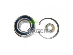 KAGER 83-0254 rato guolio komplektas 
 Ašies montavimas/vairavimo mechanizmas/ratai -> Rato stebulė/montavimas -> Rato guolis
6389810027