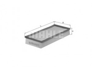 KNECHT LX 514 oro filtras 
 Filtrai -> Oro filtras
MR127078