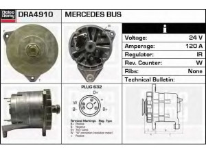 DELCO REMY DRA4910 kintamosios srovės generatorius 
 Elektros įranga -> Kint. sr. generatorius/dalys -> Kintamosios srovės generatorius
111629