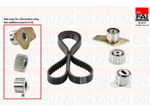 FAI AutoParts TBK236 paskirstymo diržo komplektas 
 Techninės priežiūros dalys -> Papildomas remontas