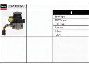 DELCO REMY DSP000280 hidraulinis siurblys, vairo sistema