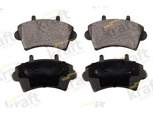 KRAFT AUTOMOTIVE 6001710 stabdžių trinkelių rinkinys, diskinis stabdys 
 Techninės priežiūros dalys -> Papildomas remontas
41060-00QAD, 4106000QAD, 7701207339