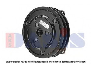 AKS DASIS 850384N magnetinė sankaba, oro kondicionieriaus kompresorius