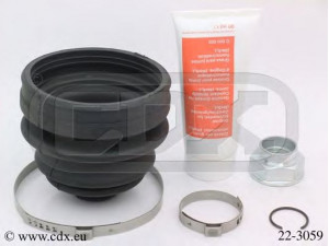 CDX 22-3059 gofruotoji membrana, kardaninis velenas 
 Ratų pavara -> Gofruotoji membrana