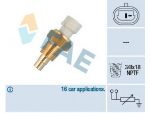 FAE 32711 siuntimo blokas, aušinimo skysčio temperatūra 
 Elektros įranga -> Jutikliai
25037332
