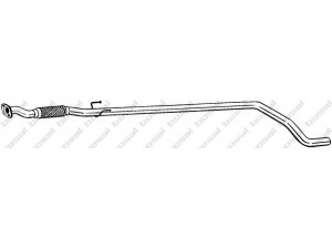 BOSAL 950-061 išleidimo kolektorius 
 Išmetimo sistema -> Išmetimo vamzdžiai
51 782 329