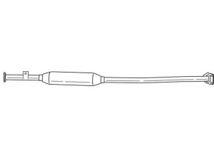 AKS DASIS SG37426 vidurinis duslintuvas